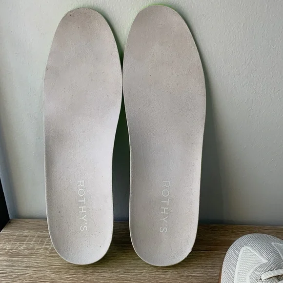 Rothy’s The RS01 Sneaker Panther Men’s Size 10.5 White & Blue Casual Shoes - Picture 14 of 14